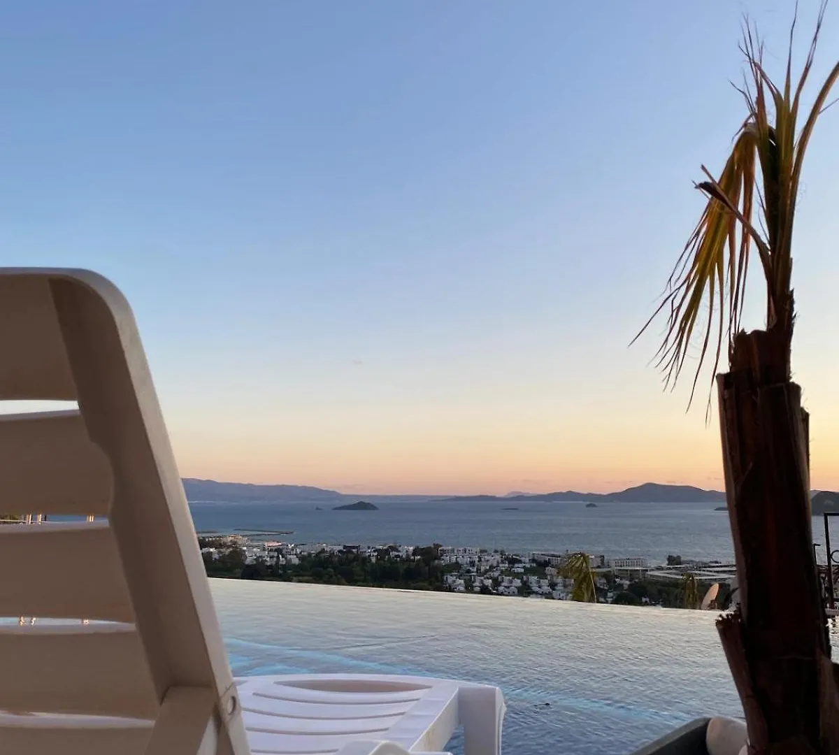 Bodrum Eason Villa & House 350M2 Full Sea View With Private Infinity Pool Turkiet